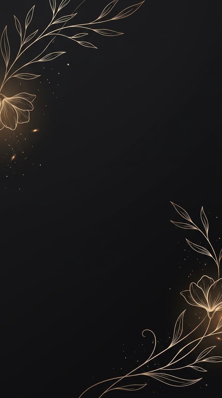 Luxury Black & Gold tasarım önizlemesi